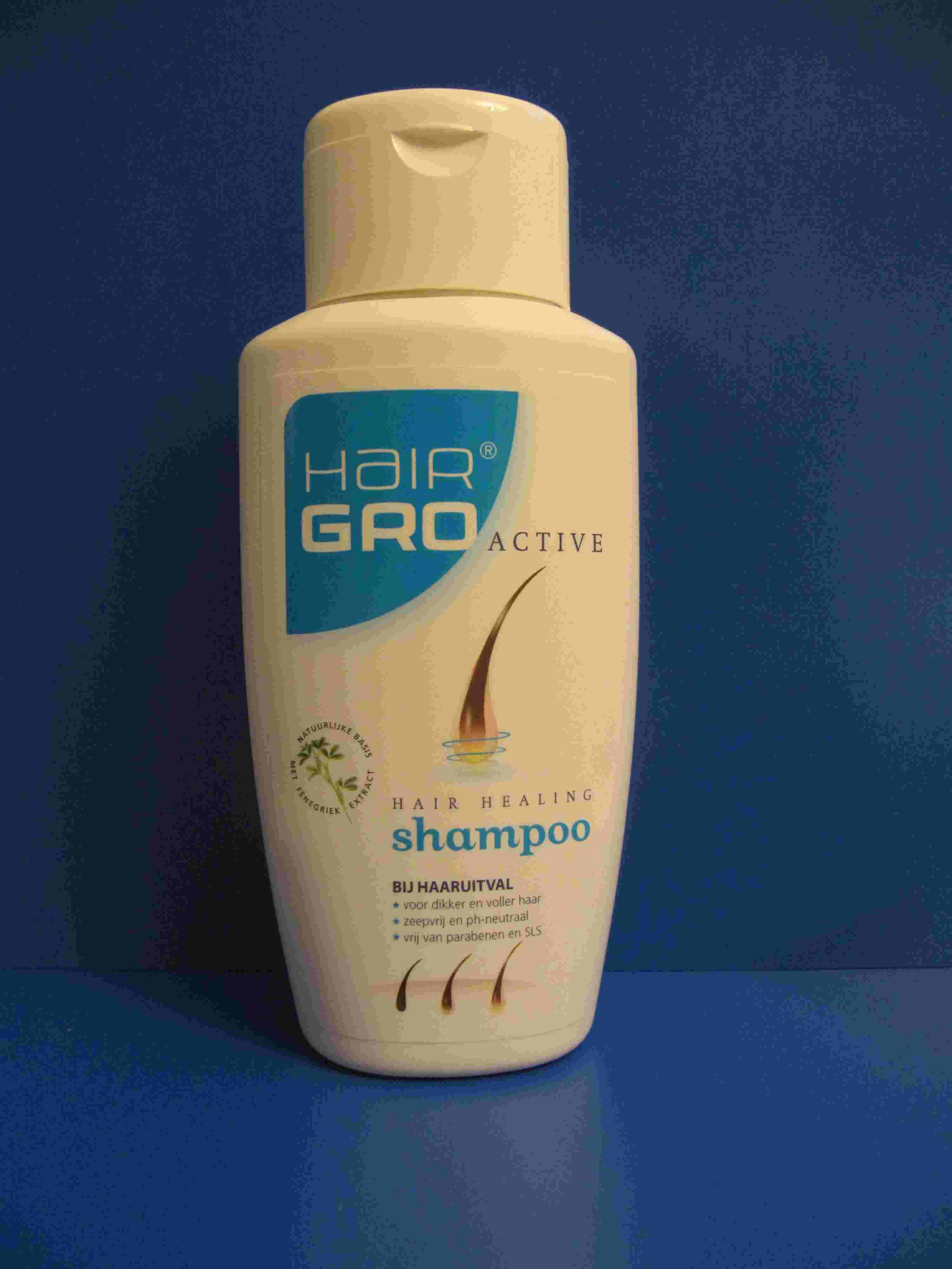 Hairgro Active shampoo  verminderde hairgroei voorkomt haaruitval dun haar voedt haarwortel